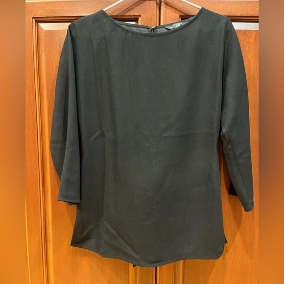 Club Monaco Fitted Blouse, black, size S - Picture 1 of 7